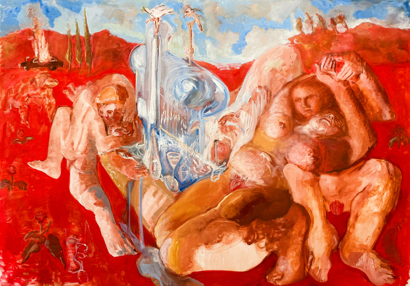 Virginia Deaver, Down at the Wishing Hole, 2025.